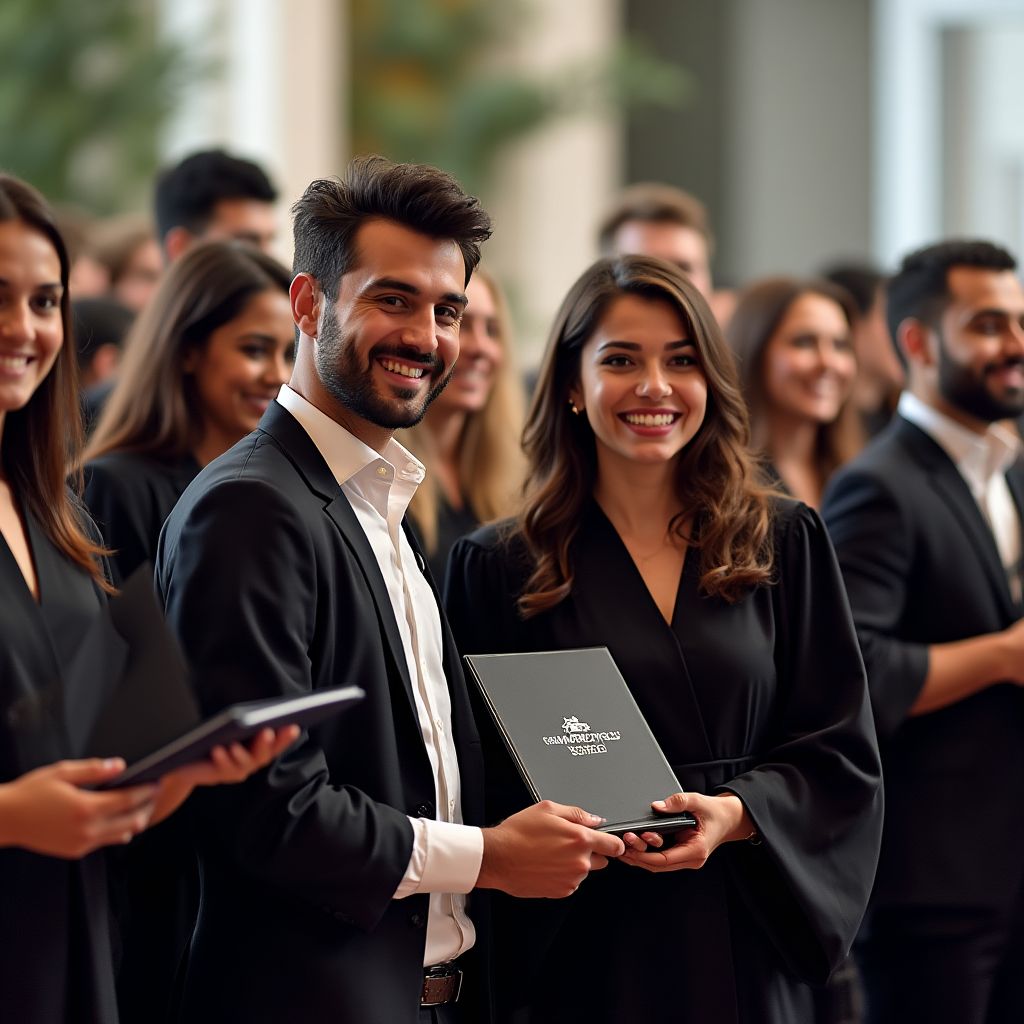 Ceremonia de graduación de Formación Empresarial Argentina