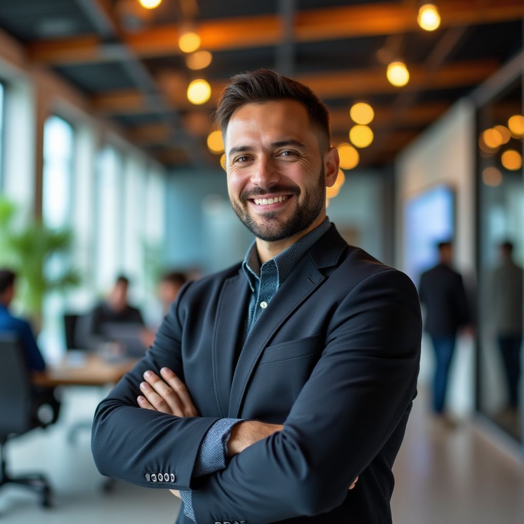 Retrato de Santiago Herrera, CEO de TechLatam